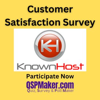 KnownHost Customer Satisfaction Survey